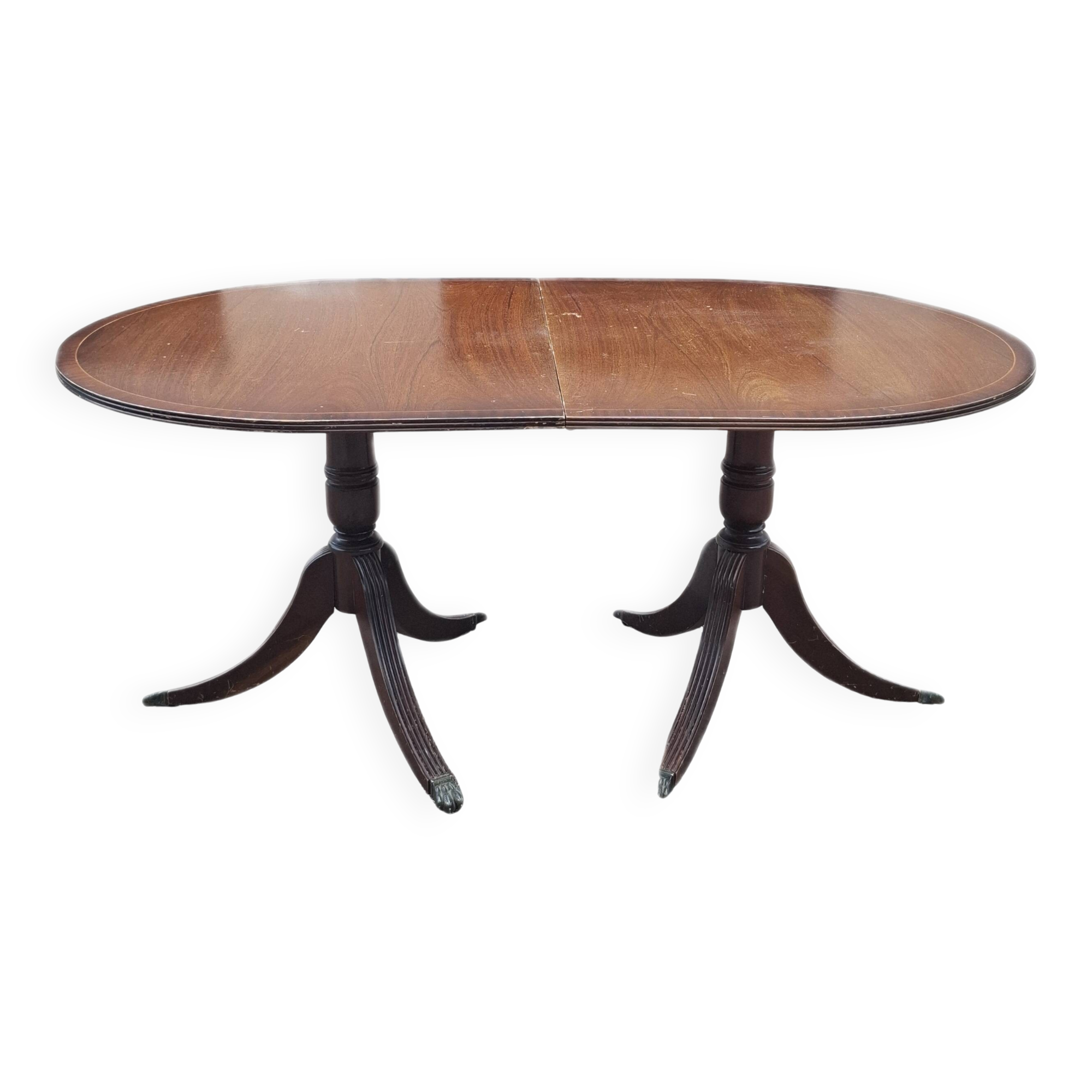 Victorian style English oval table
