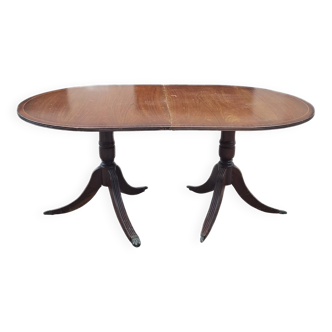 Victorian style English oval table