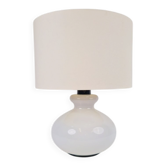 Vintage Glass Table Lamp from Dijkstra, 1960s