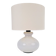Lampe de table en verre vintage de Dijkstra, années 1960
