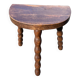 Wooden farmhouse stool