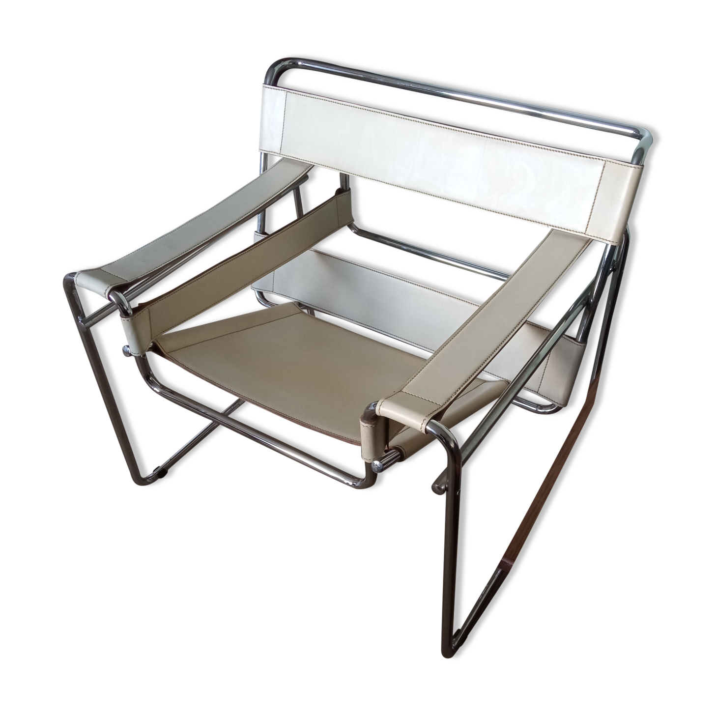 Fauteuil B3 Wassily design Marcel Breuer