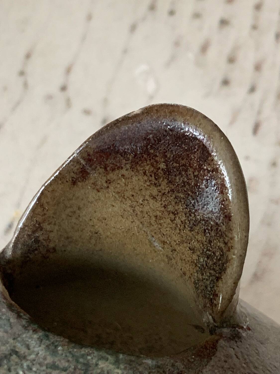 “Artichoke” vase in Vallauris stoneware