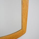 1960s teak mirror
