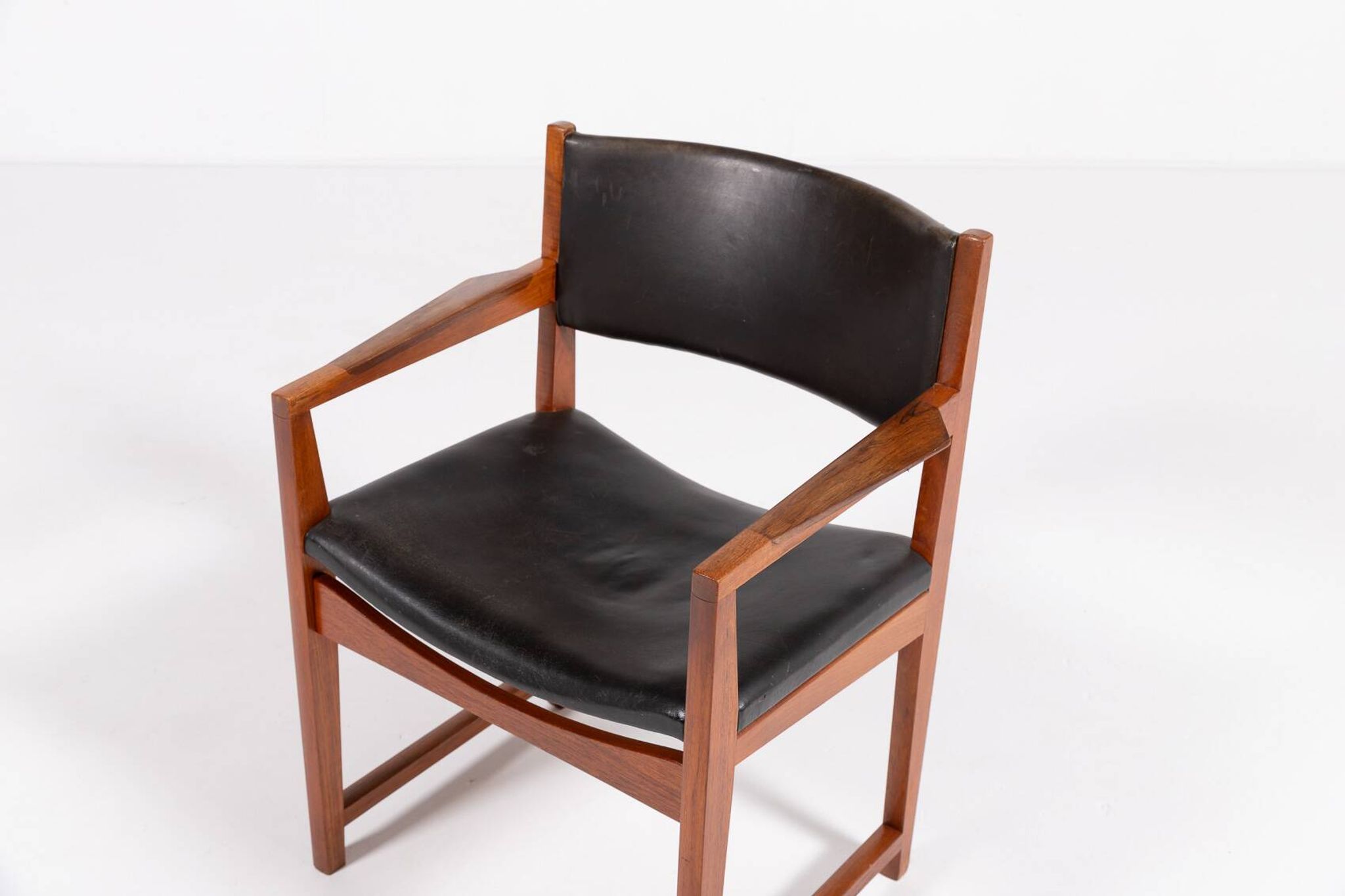 Fauteuil danois moderne du milieu du siècle par Peter Hvidt et Orla Mølgaard-Nielsen