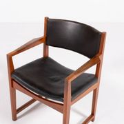 Fauteuil danois moderne du milieu du siècle par Peter Hvidt et Orla Mølgaard-Nielsen
