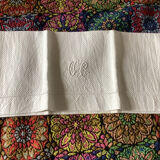 Towels with monogram