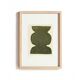 painting on paper - abstract illustration signed eawy