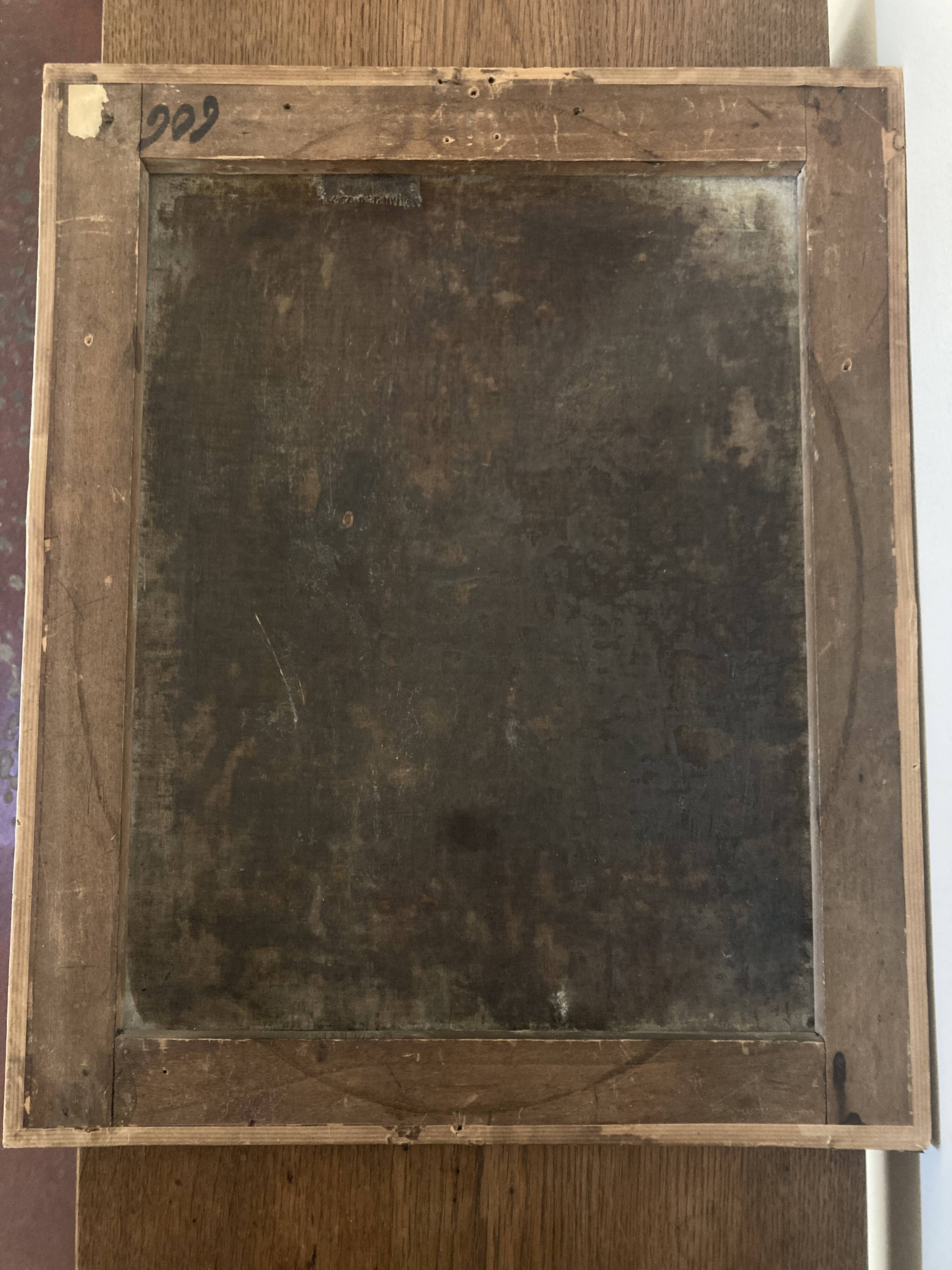 Portrait of a young man from the late 18th century, Directoire period, oil on canvas