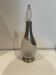 Cut glass carafe and pewter