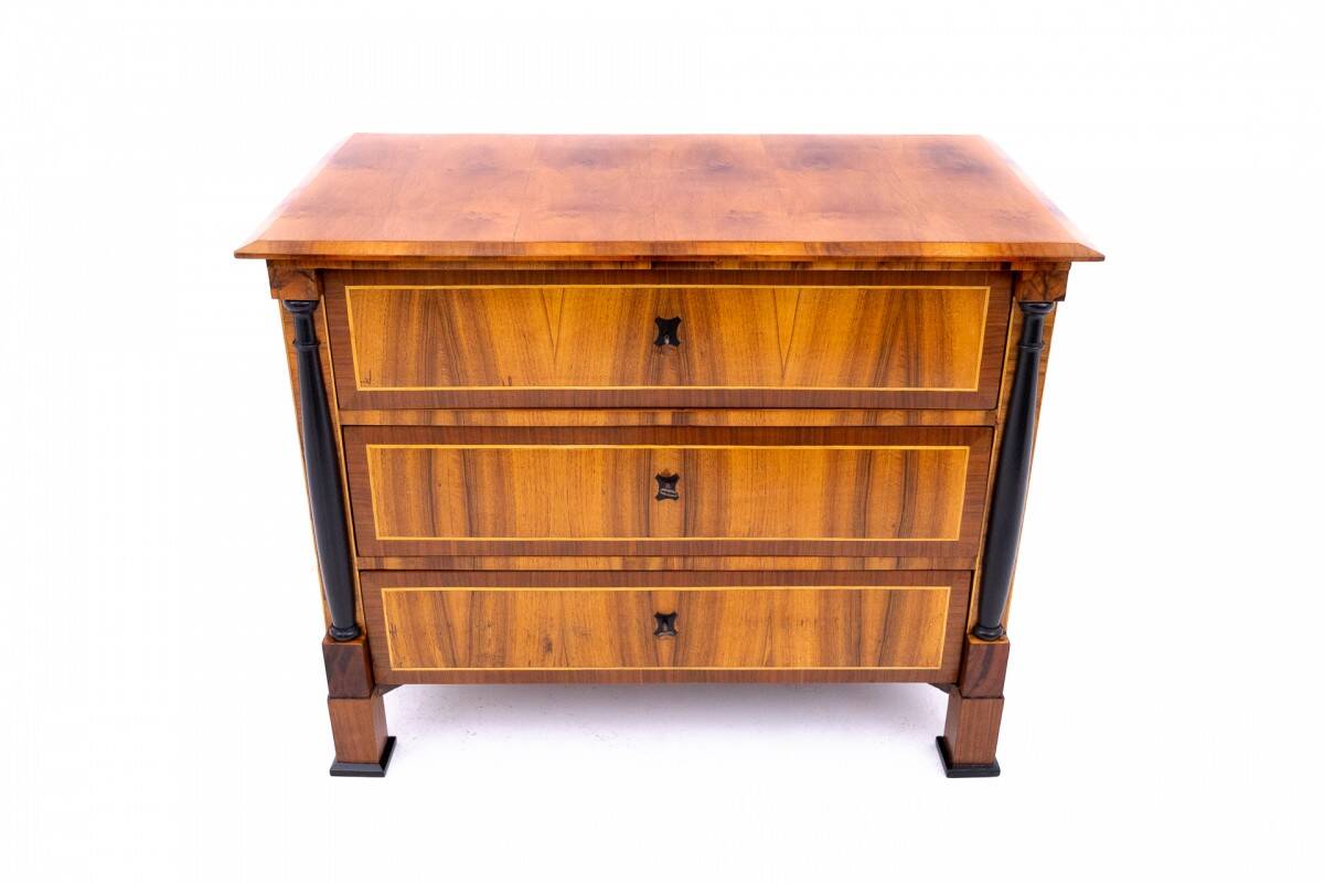 Antique chest of drawers, Northern Europe, around 1850. After renovation.