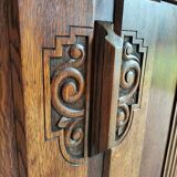 Art Deco oak sideboard