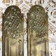 Antique brass cleanliness plates