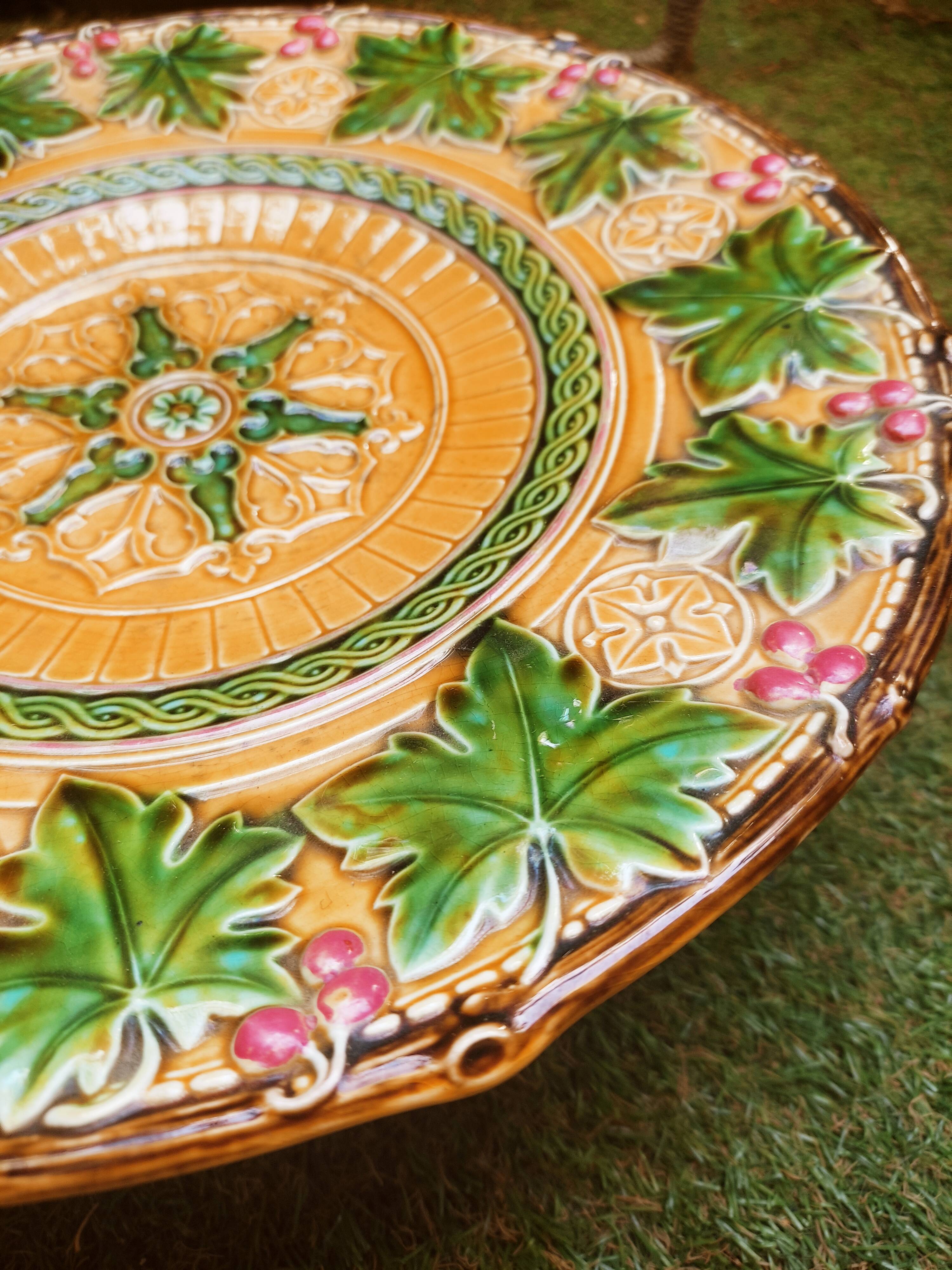 Dish on foot in slurry