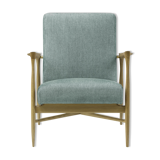 Floating zag celadon Red Edition chair