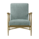 Fauteuil floating zag celadon Red Edition