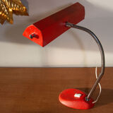 Desk lamp year 50 red granite painting