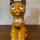 Ceramic cat pitcher