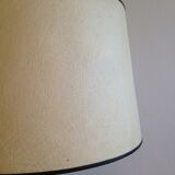 Great lamp to ask  brass, leather and paper 1950