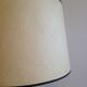 Great lamp to ask  brass, leather and paper 1950
