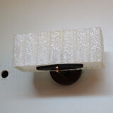 Wall lamp in perspex 60/70 rectangular old vintage decoration