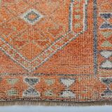 Vintage Oushak RUnner Rug sku 3545