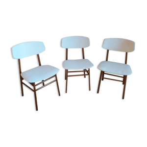 Série de 3 chaises scandinaves