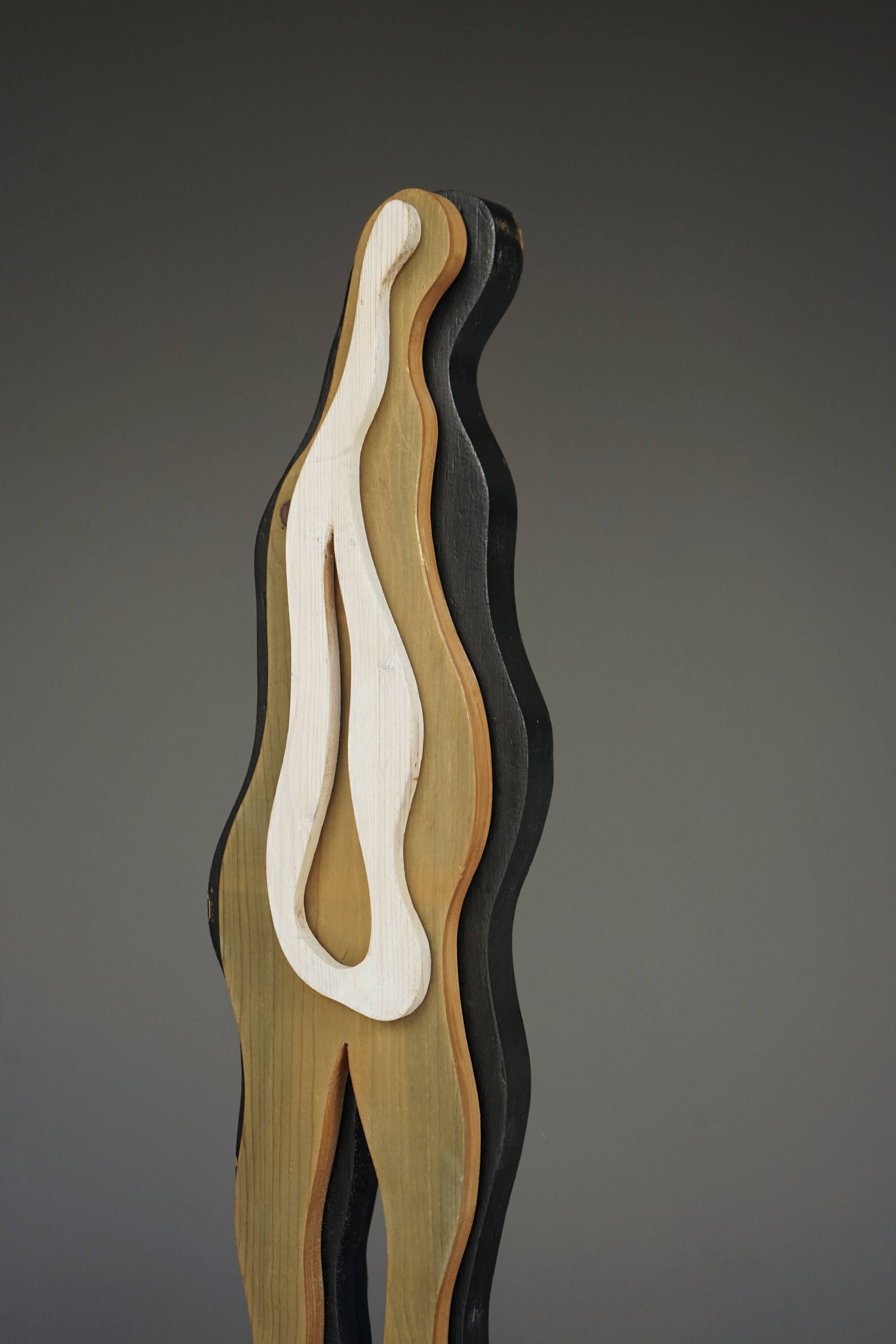 Surrealist Sculpture of Standing Figure. 1970s.