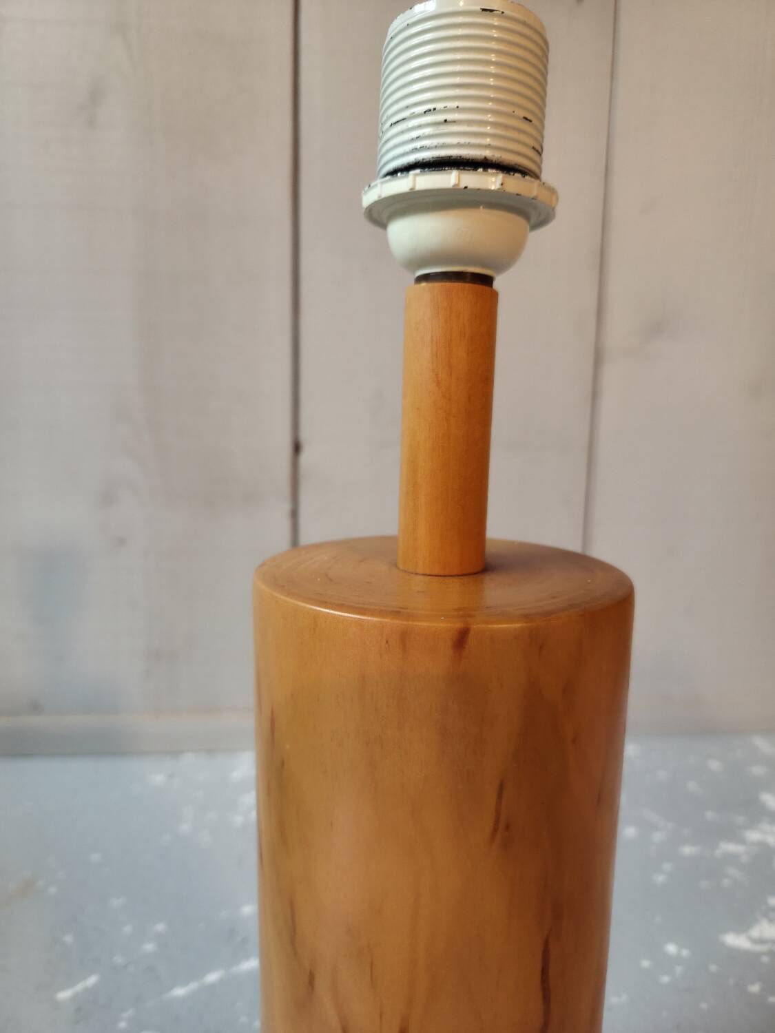 Wooden lamp