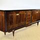 Art Deco buffet in Macassar ebony, 1940.