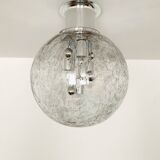 Ice Glass Flush Lamp by Doria