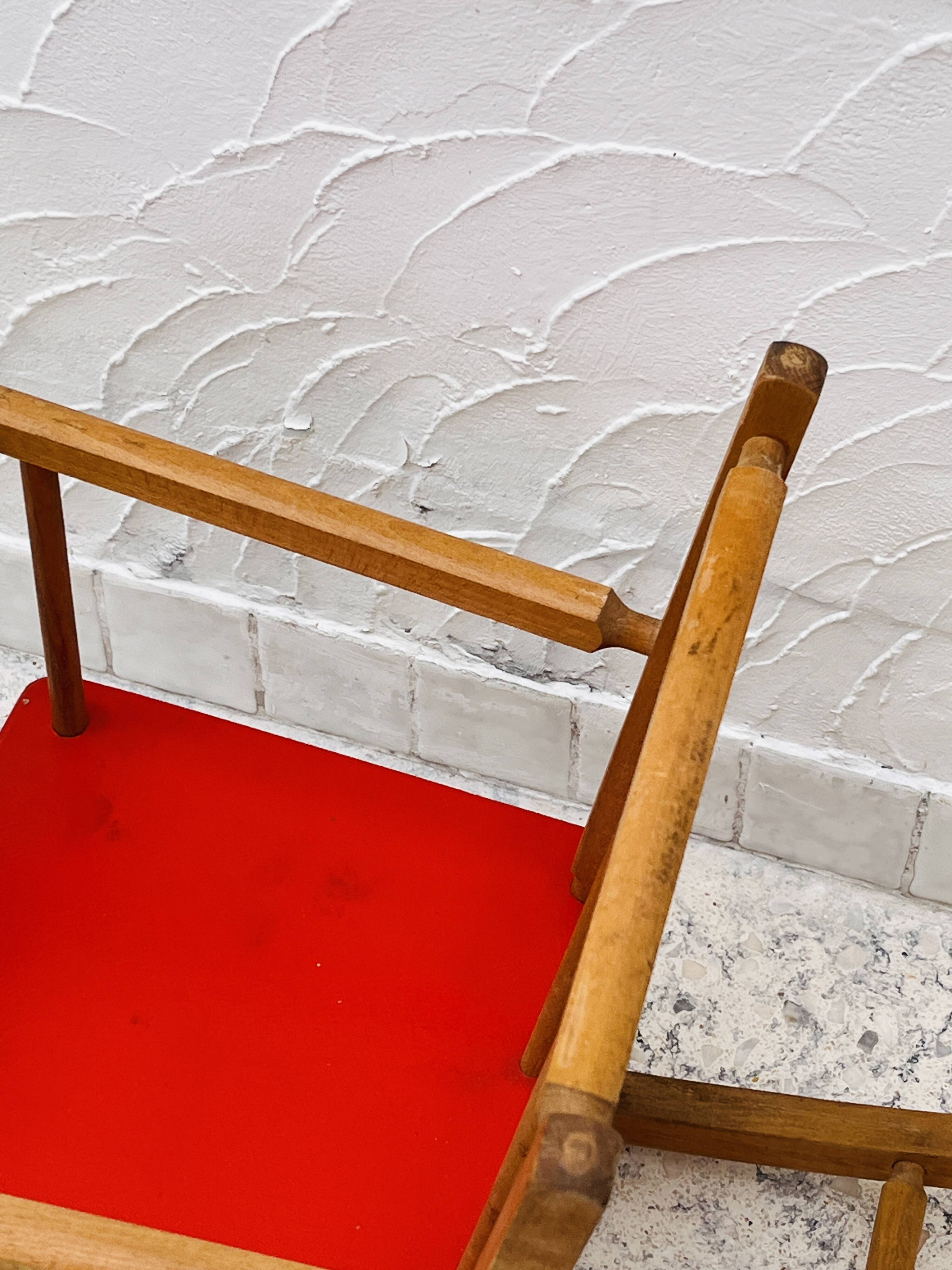 Cheval à bascule années 80