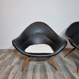Pair of Brussels expo armchairs