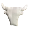 Head bull canvas mattress, 45x40 cm