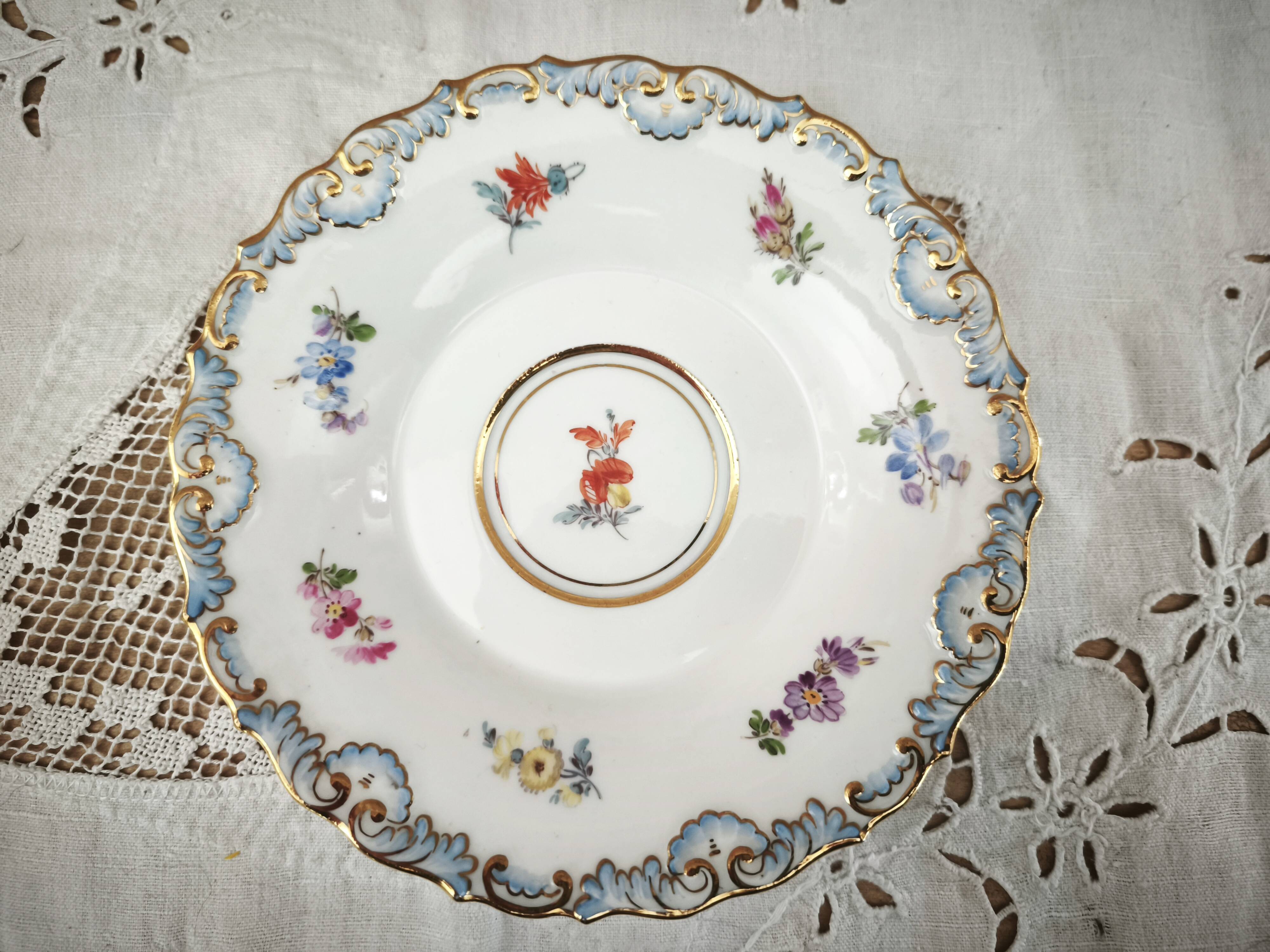 Meissen porcelain Art Nouveau long tea or coffee cup model 1