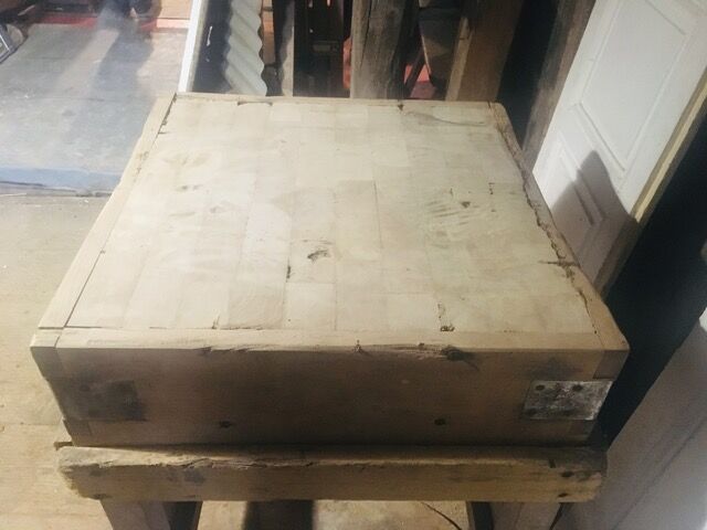 Butcher's log
