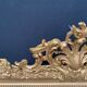 Miroir doré Louis XV 98x156cm