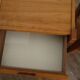 Paire de chevets vintage en orme de Doubinsky freres