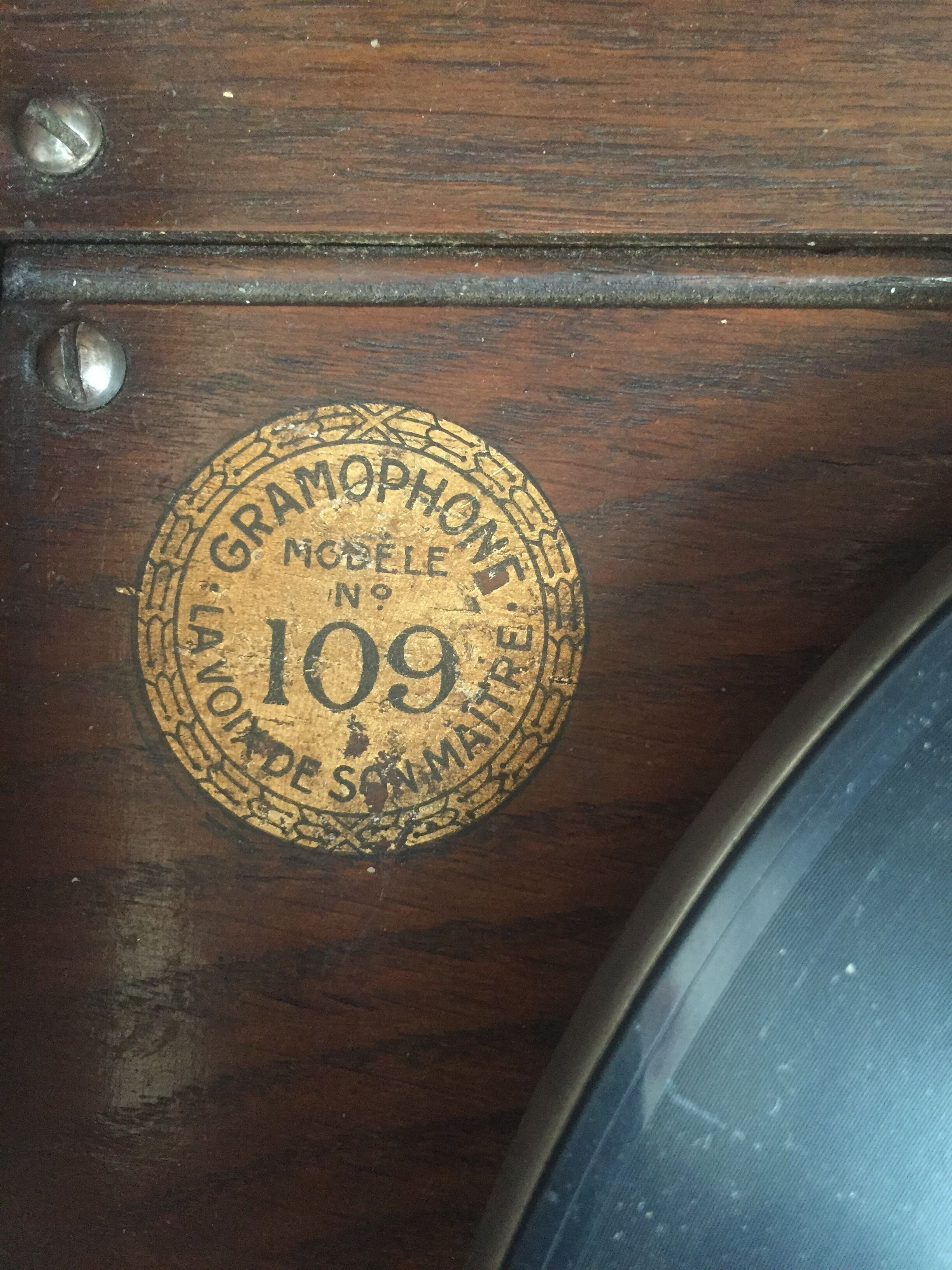 Gramophone The Voice Of His Master Model 109 Selency