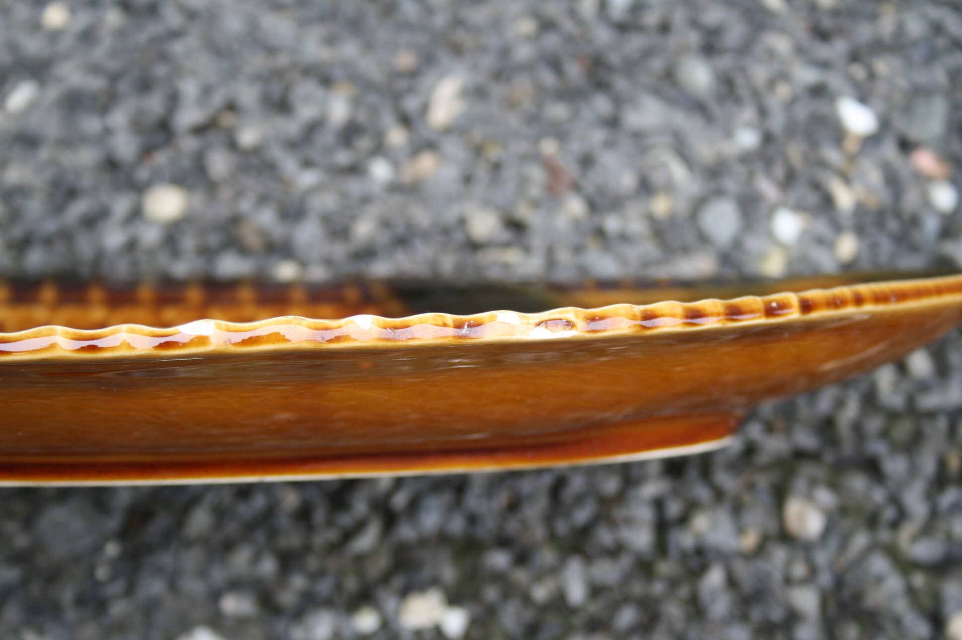 Large Vintage Fish Serving Platter