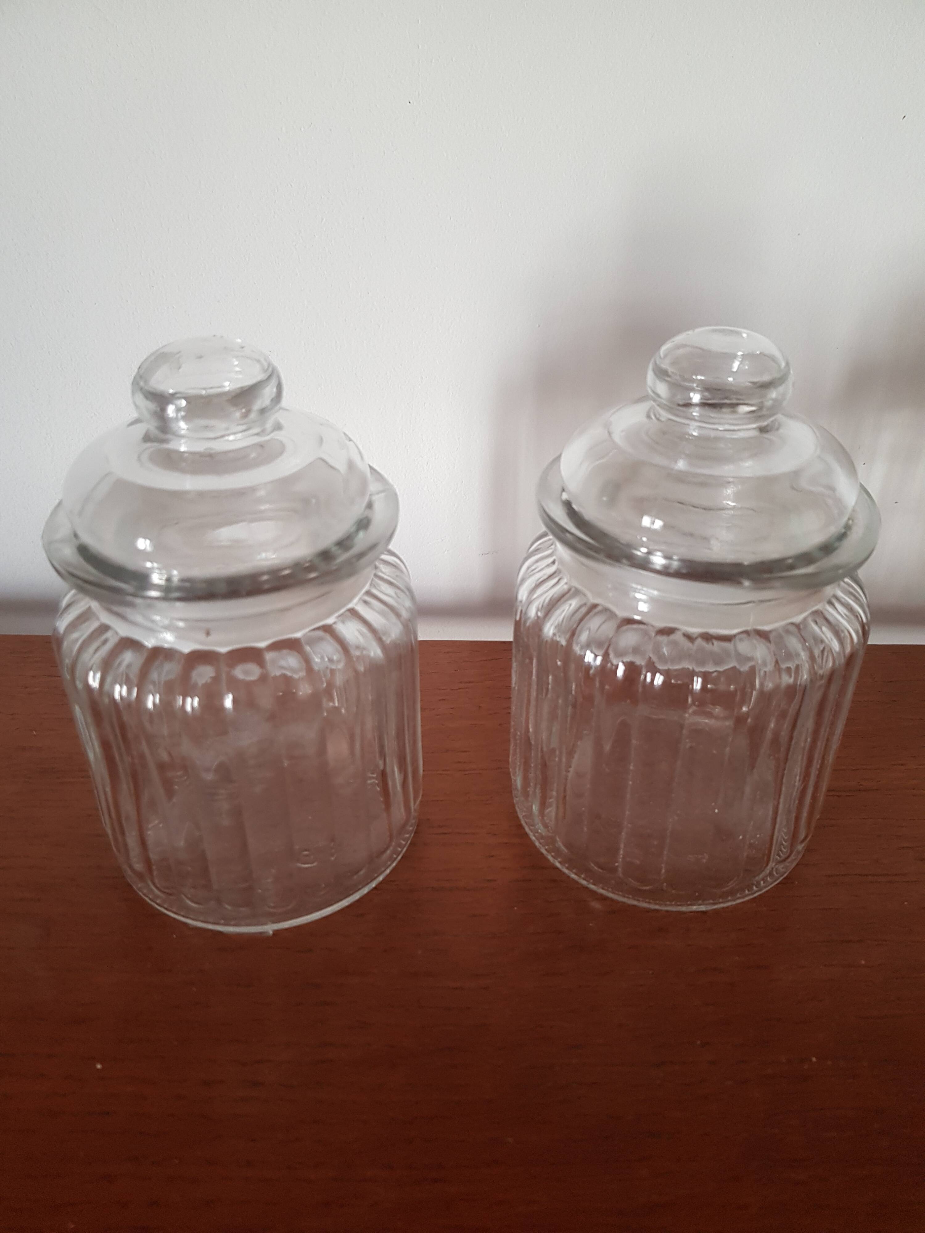 Set of 2 small vintage candy boxes