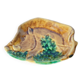 Vallauris pocket emptier in the shape of a wild boar