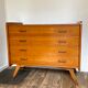 Vintage compass feet commode