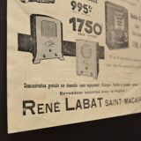 Poster "Grand Concert" - City of Saint-Macaire - 1934