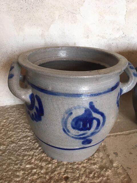 Lot of 2 large old vases in Vosges reso)