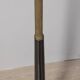 Lampadaire vintage des années 50 en onyx et laiton doré design italien