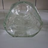 Art-deco triangular high vase