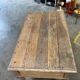Antique wooden desk/side table with drawers