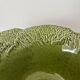 Saladier vintage barbotine forme chou vert – grand saladier original m