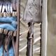 Silver metal cutlery set art deco goldsmith ATO 49 pieces
